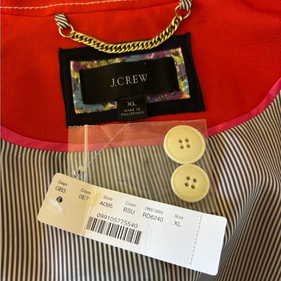 J.Crew Tailored Jacket With Contrast Stitch - Picture 5 of 10